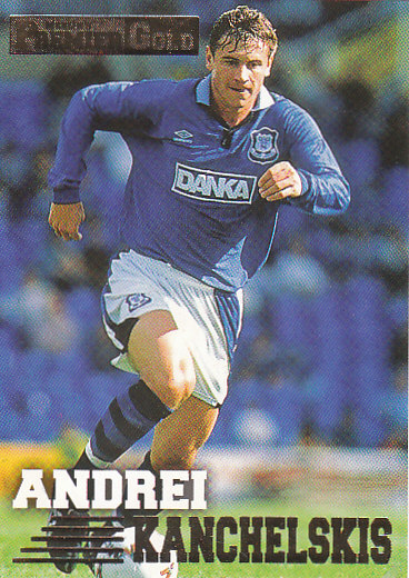 Andrei Kanchelskis Everton 1996/97 Merlin's Premier Gold #51